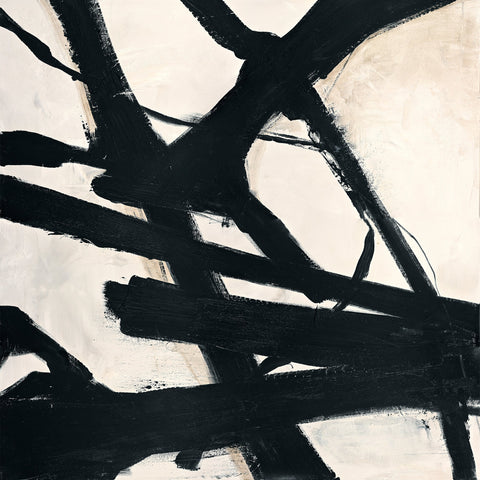 Behind Black | HÅNDLAVEDE MALERIER Håndlavede Malerier ART COPENHAGEN 100x100 cm / Levering op til 4 uger  