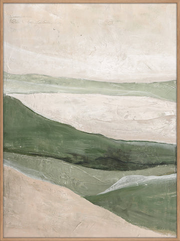 Green field | DESIGN MALERI Design maleri Art Copenhagen 90x120 cm Egeramme 