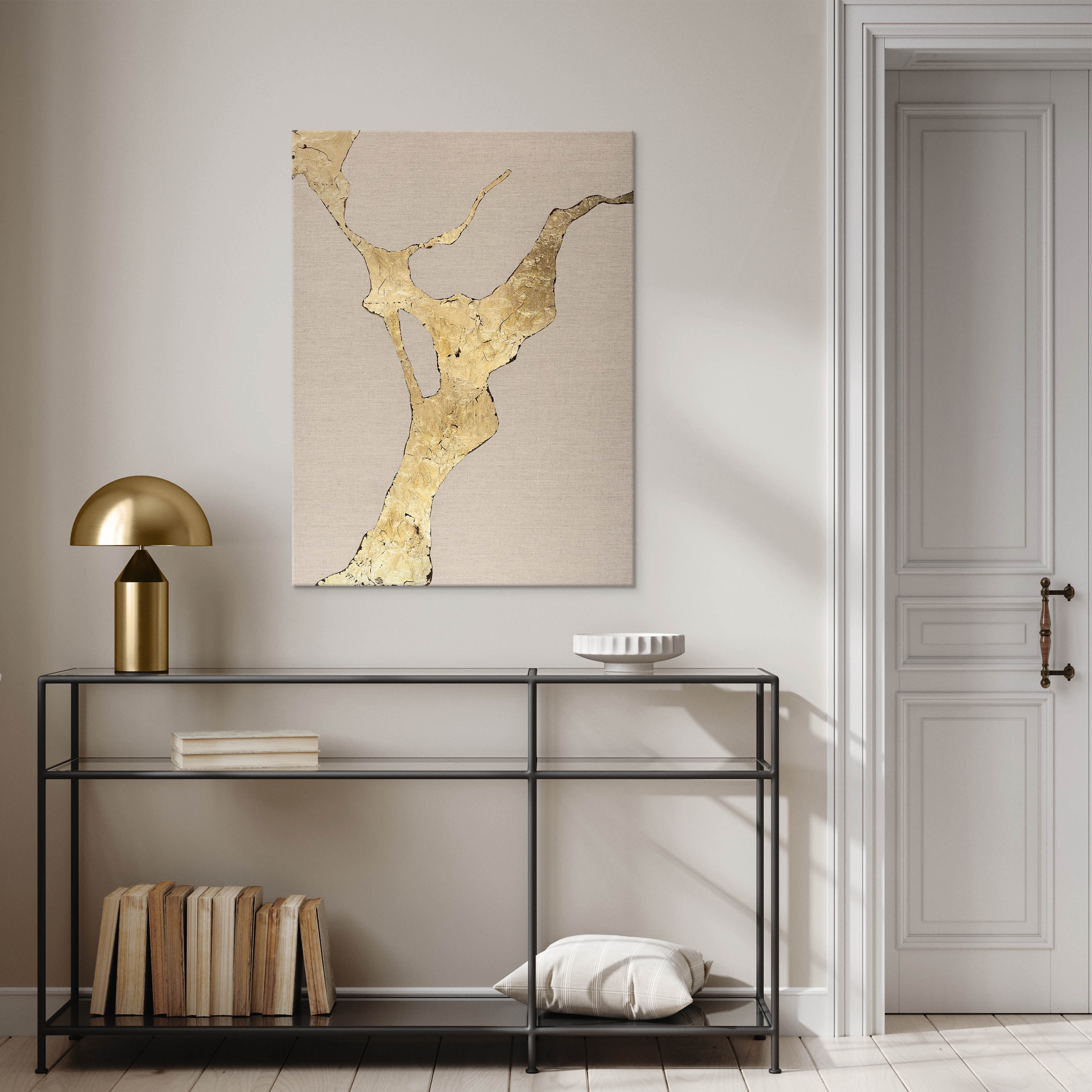 Wild Horizon Gold | DESIGN MALERI Design maleri ART COPENHAGEN 90x120 Uden ramme