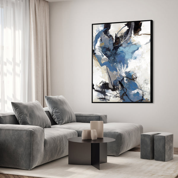 Blue vibes | Maleri & kunsttryk Maleri & kunsttryk ART COPENHAGEN   