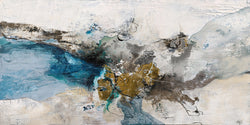 Night Blue | Maleri & kunsttryk Maleri & kunsttryk ART COPENHAGEN 140x70  