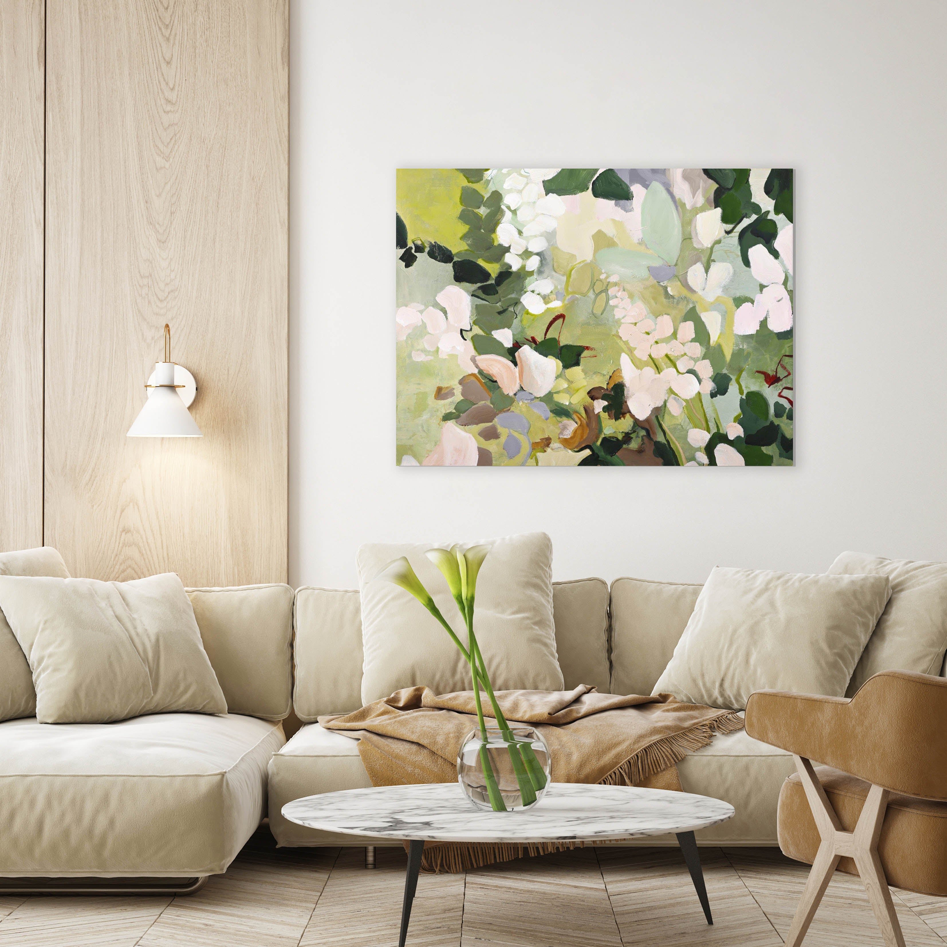 Green garden | Maleri & kunsttryk Maleri & kunsttryk ART COPENHAGEN 90x120  