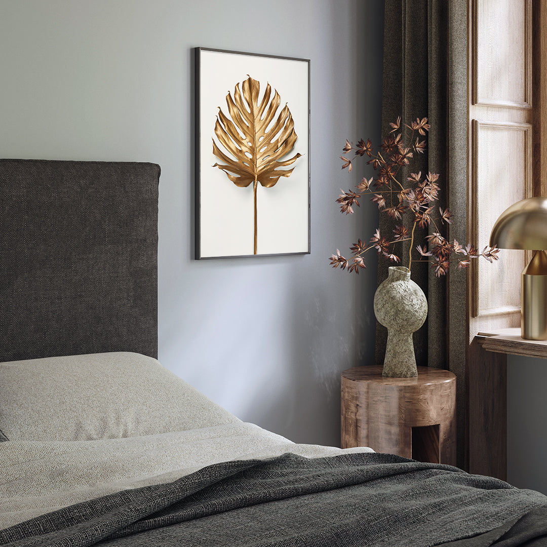 Monstrea Gold Leaf | PLAKAT Plakat MALERIFABRIKKEN   