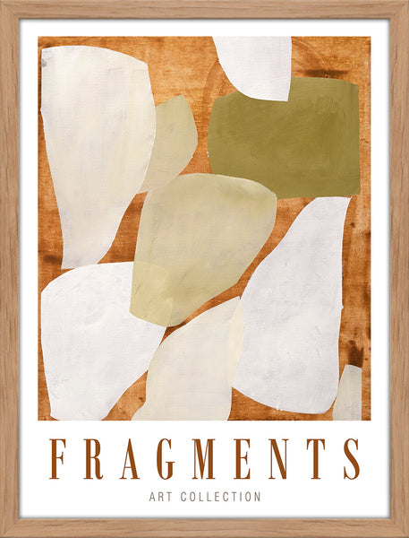 Fragments | KUNSTTRYK Kunsttryk Art Copenhagen 30x40 Egeramme 