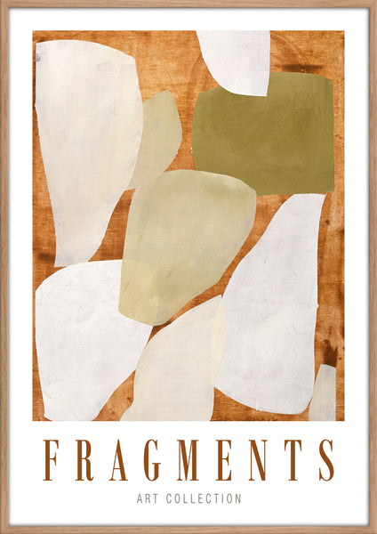 Fragments | KUNSTTRYK Kunsttryk Art Copenhagen 70x100 Egeramme 