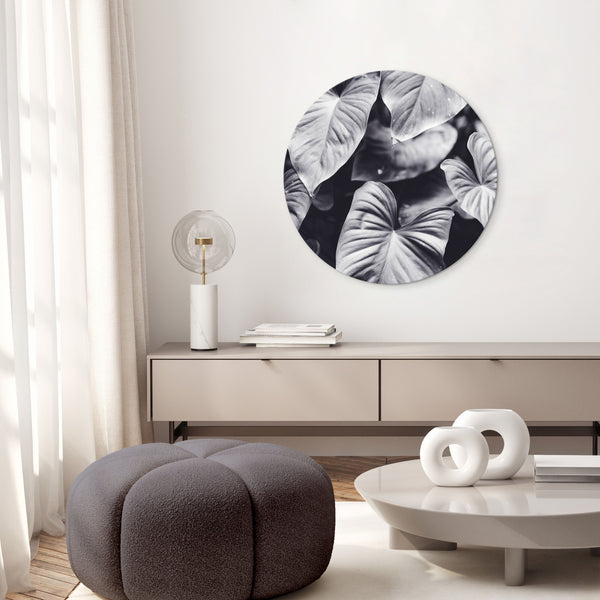 Leafs of grey | CIRCLE ART Circle Art ART COPENHAGEN