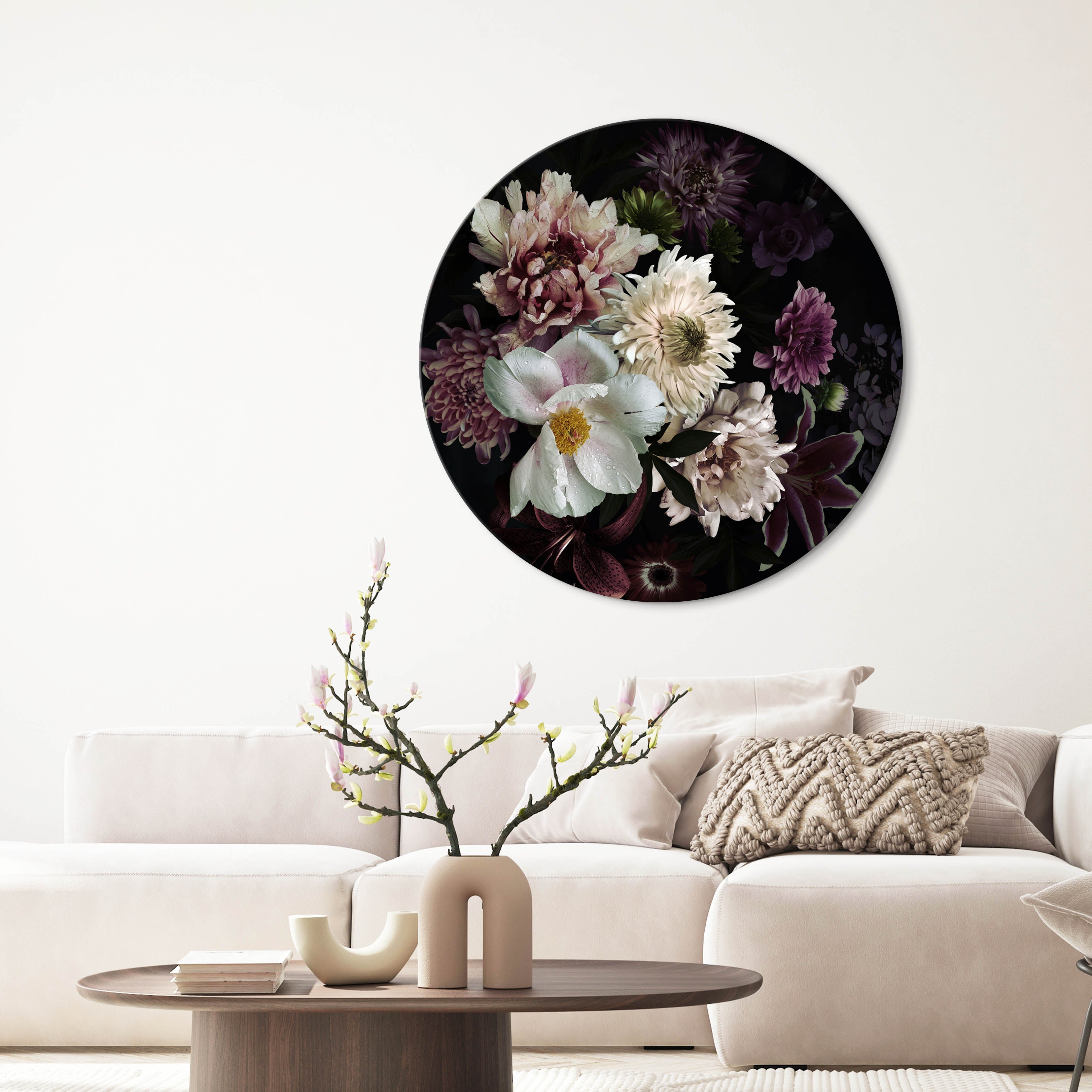 Floral Bouquet 1 | CIRCLE ART Circle Art ART COPENHAGEN   