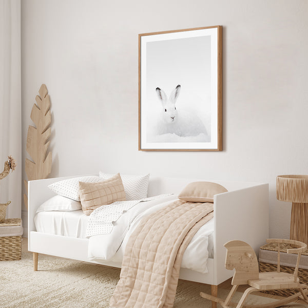 White Rabbit | INDRAMMET BILLEDE Indrammet billede ART COPENHAGEN   