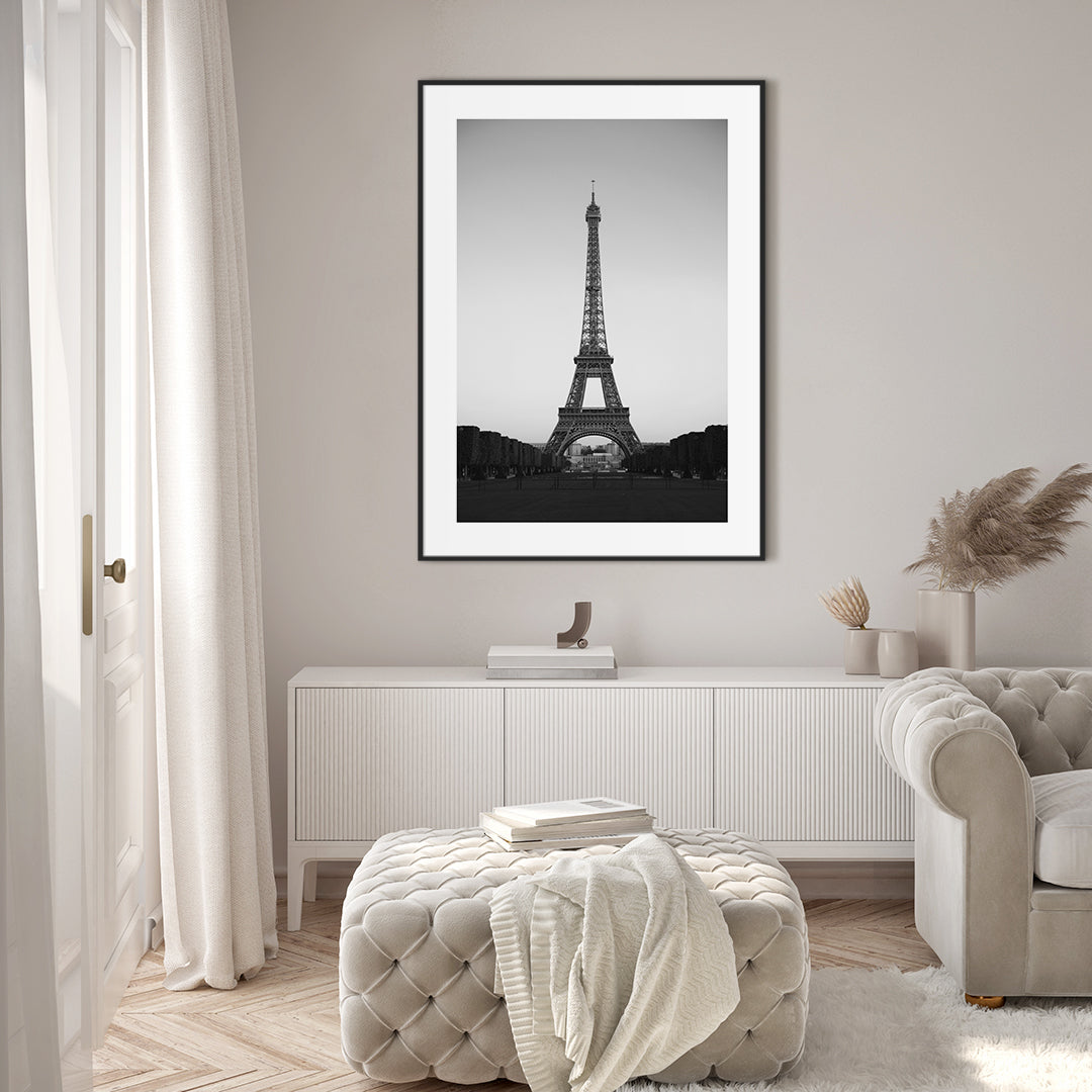 Paris | INDRAMMET BILLEDE Indrammet billede ART COPENHAGEN 30x40 Sort 
