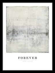 Forever | KUNSTTRYK Kunsttryk Art Copenhagen 30x40 Sort ramme 