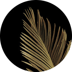 Golden palm 1 | CIRCLE ART Circle Art ART COPENHAGEN   