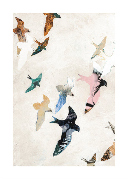 Abstract Birds 2 | PLAKAT Plakat ART COPENHAGEN   