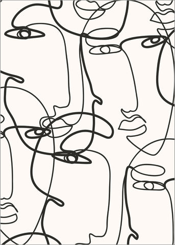 Abstract Lines 4 | PLAKAT Plakat ART COPENHAGEN   