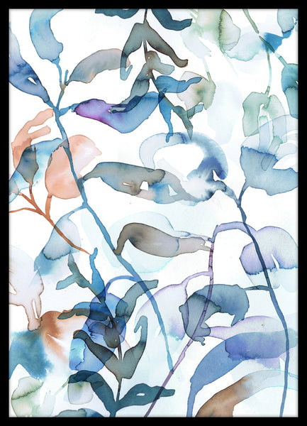 Aquarelle plant | PLAKAT Outlet MALERIFABRIKKEN outlet   