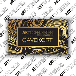 Gavekort 700,00 - 1200,00 Gift Card ART COPENHAGEN   