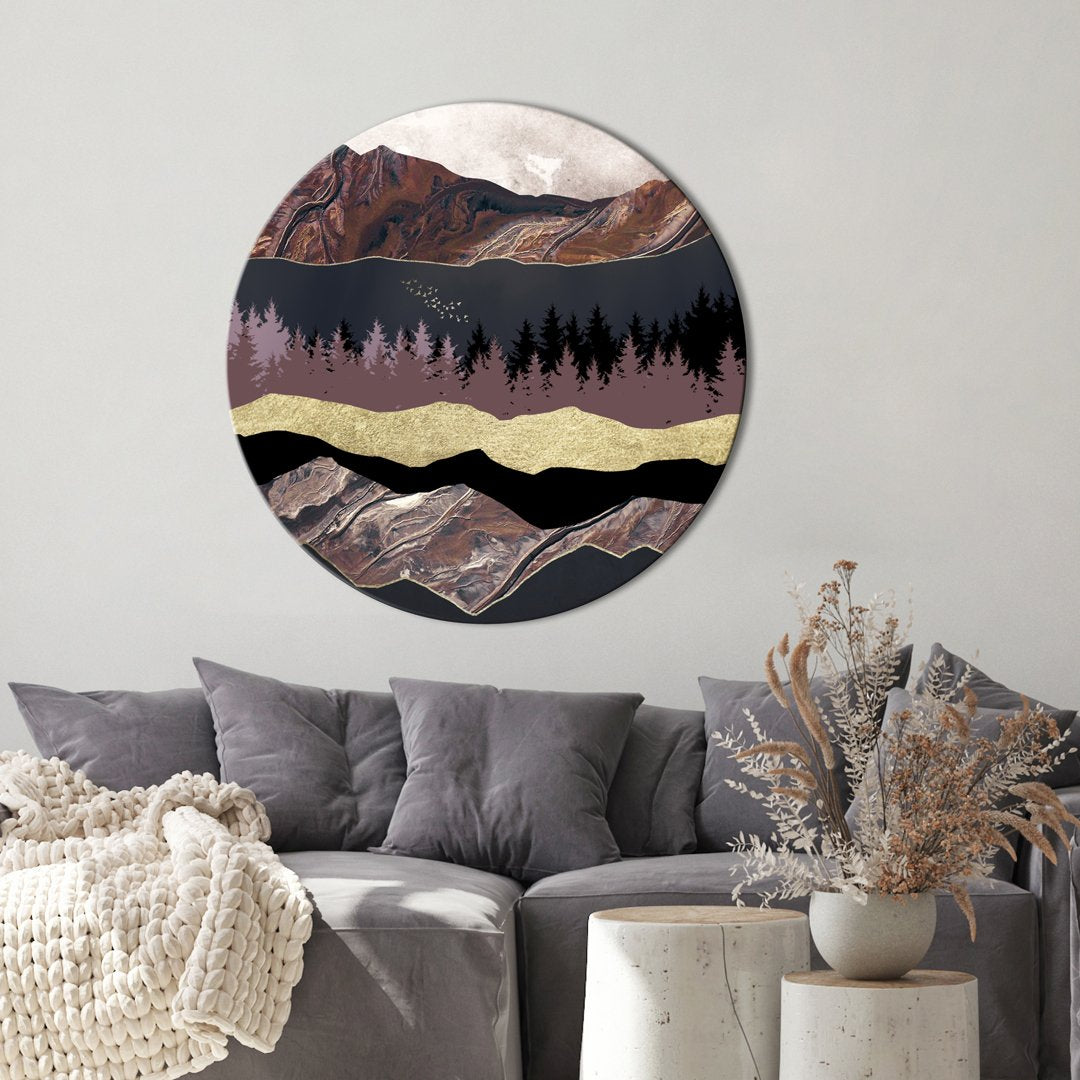 Autumn Mountains 1 | CIRCLE ART