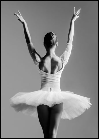 Ballerina | INDRAMMET BILLEDE Indrammet billede ART COPENHAGEN   