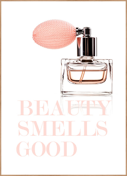 Beauty smells good | INDRAMMET BILLEDE Indrammet billede ART COPENHAGEN 30x40 Egeramme 