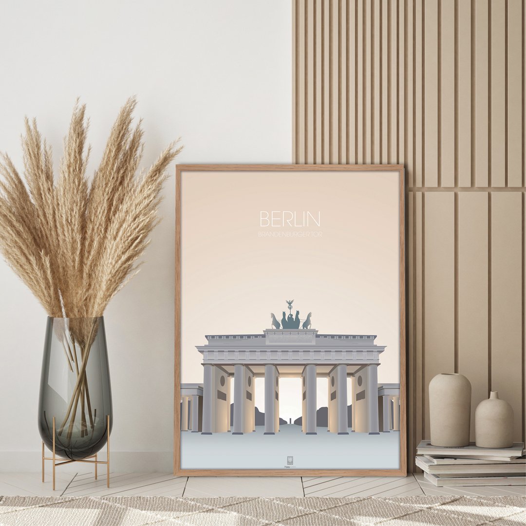 Berlin Brandenburger Tor  | PLAKAT Plakat ART COPENHAGEN   