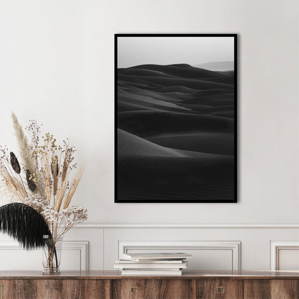 Black dunes | PLAKAT Plakat ART COPENHAGEN   