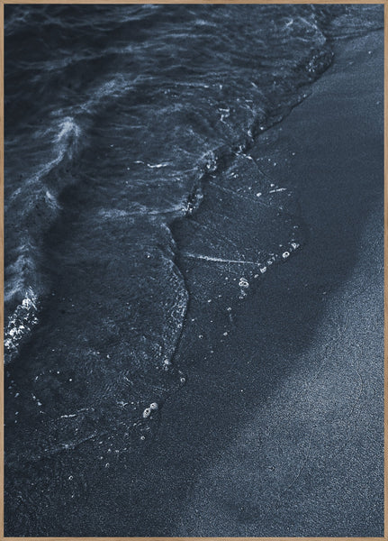 Blue beach | INDRAMMET BILLEDE Indrammet billede ART COPENHAGEN   