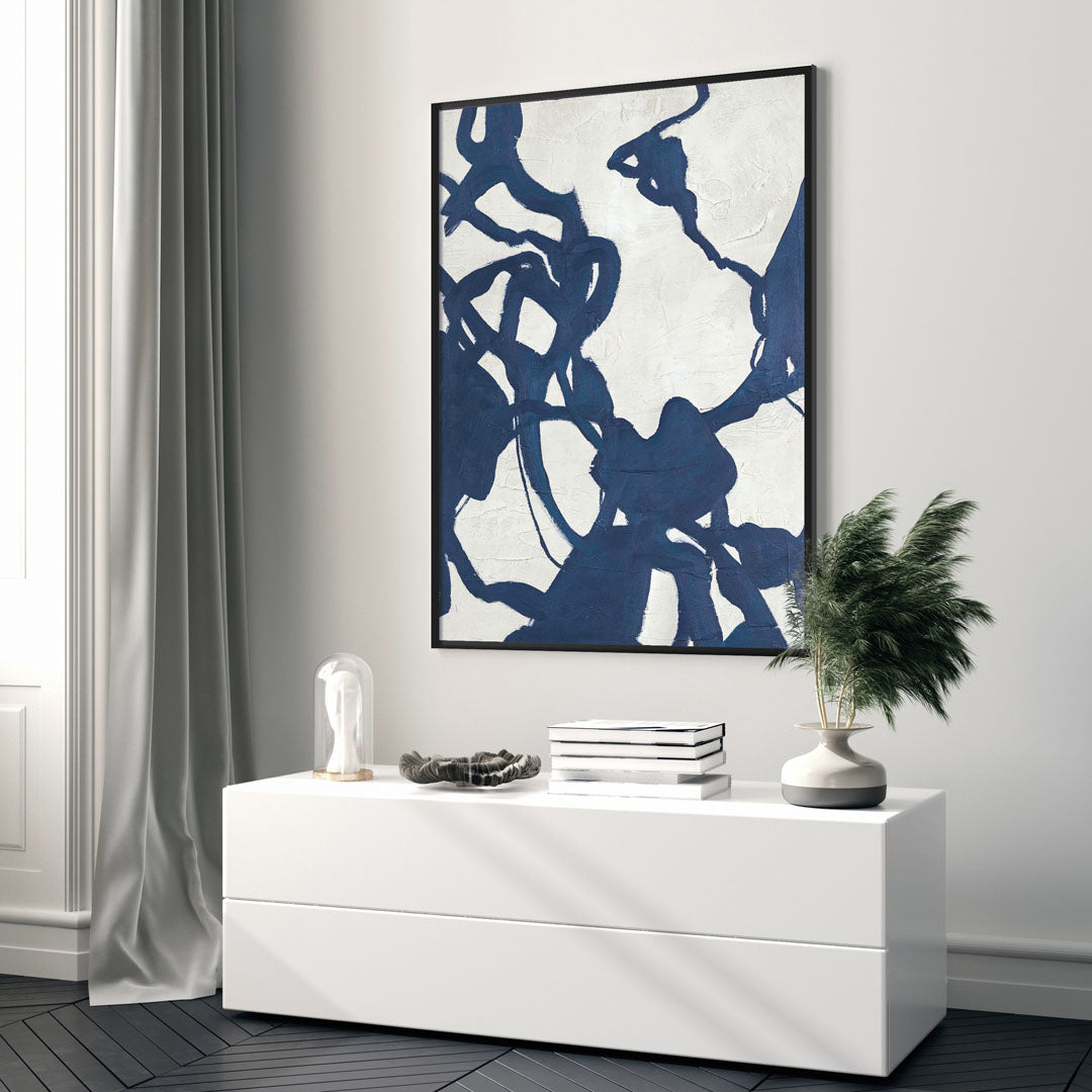 Blueplay | DESIGN PAINTING Design maleri ART COPENHAGEN 90x120 cm Uden ramme 