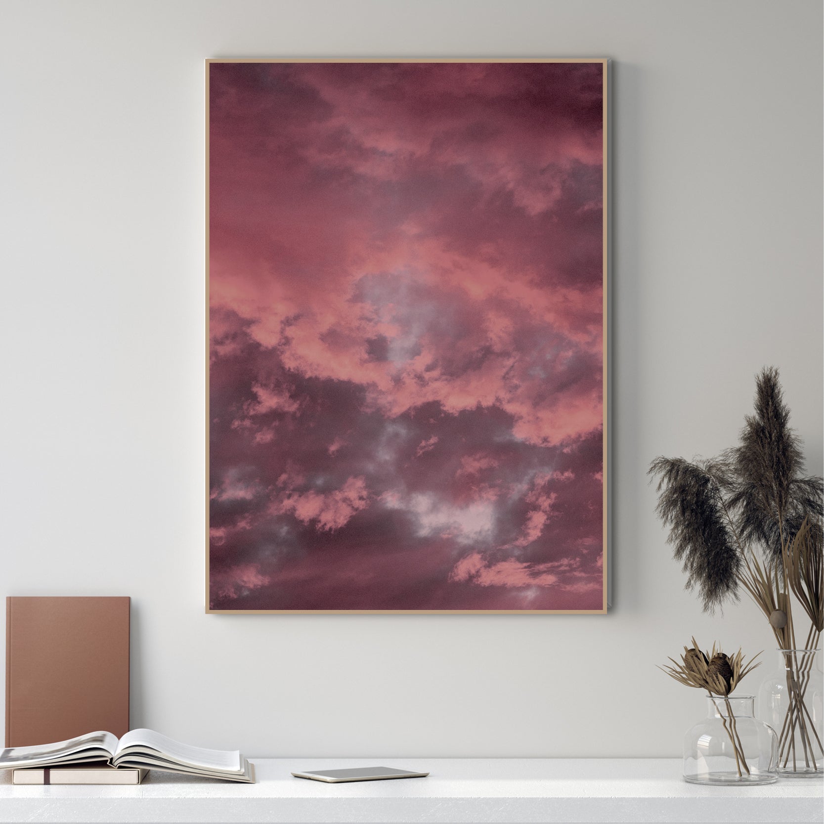 Pink sky | INDRAMMET BILLEDE
