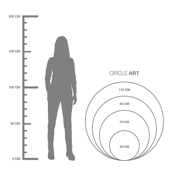 Abstract Birds 2 | CIRCLE ART Circle Art ART COPENHAGEN   