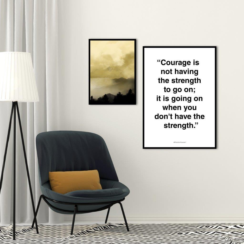 Courage | PLAKAT Plakat ART COPENHAGEN   