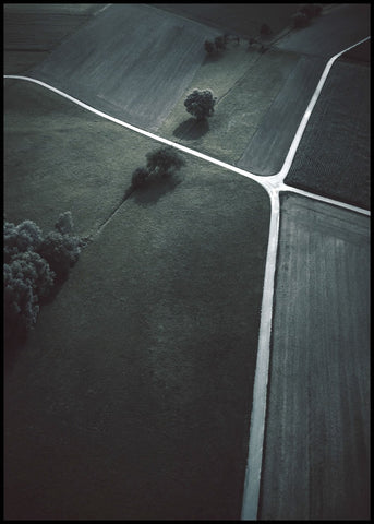 Crossroads | INDRAMMET BILLEDE Indrammet billede ART COPENHAGEN   