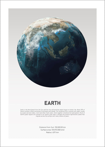 Earth Light | PLAKAT Plakat ART COPENHAGEN   