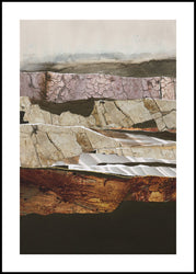 Element Earth | INDRAMMET BILLEDE Indrammet billede ART COPENHAGEN 30x40 Sort 