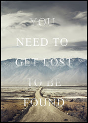 Get lost | INDRAMMET BILLEDE