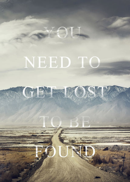 Get lost | PLAKAT Plakat MALERIFABRIKKEN   