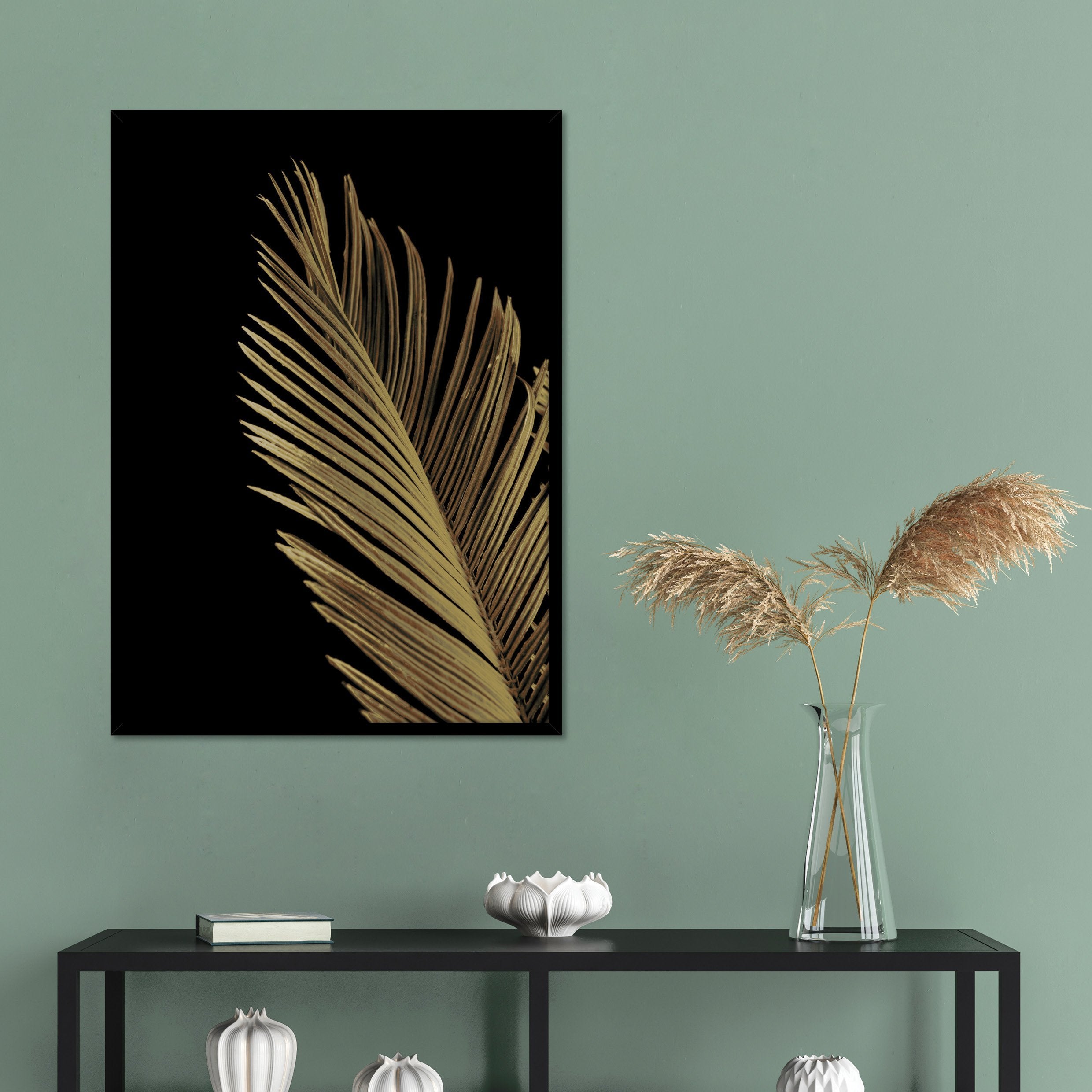 Golden palm 1 | PLAKAT Plakat MALERIFABRIKKEN   