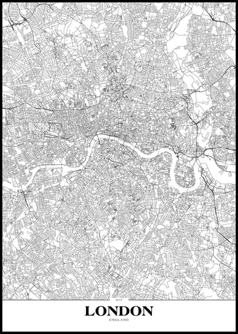 Map London | INDRAMMET BILLEDE