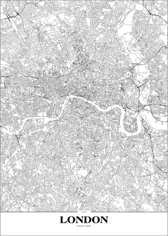 Map London | PLAKAT