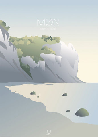 Moens Klint  | PLAKAT Plakat ART COPENHAGEN   