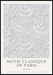 Motif Classique 5 | INDRAMMET BILLEDE Indrammet billede ART COPENHAGEN 30x40 Sort 