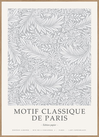 Motif Classique 5 | INDRAMMET BILLEDE Indrammet billede ART COPENHAGEN 30x40 Egeramme 