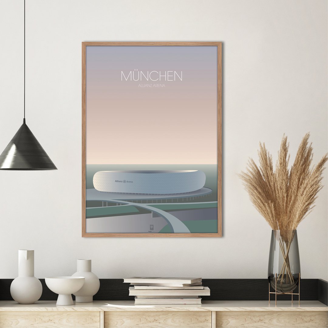 Munchen Allianz Arena  | PLAKAT Plakat ART COPENHAGEN   