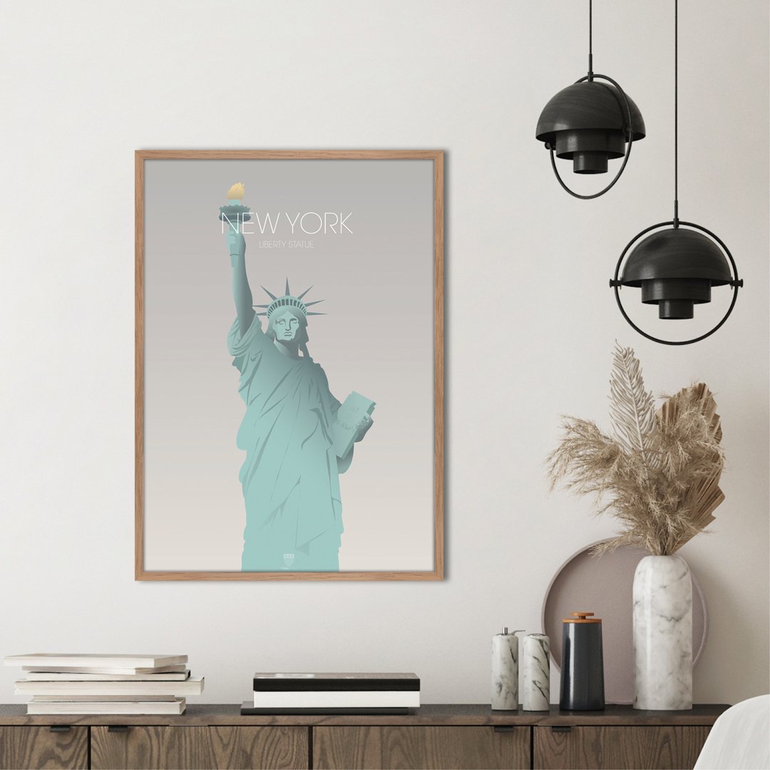 New York Liberty statue  | PLAKAT Plakat ART COPENHAGEN   