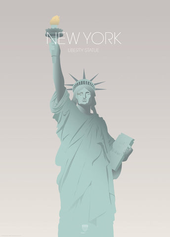 New York Liberty statue  | PLAKAT Plakat ART COPENHAGEN   