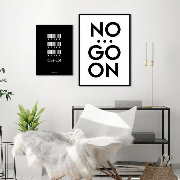 No... go on | PLAKAT Plakat ART COPENHAGEN   