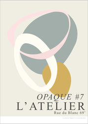 Opaque #7 | PLAKAT Plakat ART COPENHAGEN   