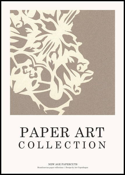 Paper Art 5 | INDRAMMET BILLEDE Indrammet billede ART COPENHAGEN 30x40 Sort 