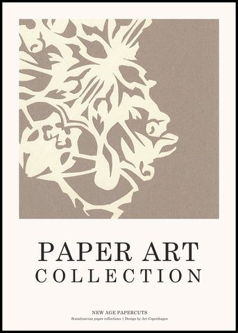 Paper Art 5 | INDRAMMET BILLEDE Indrammet billede ART COPENHAGEN 30x40 Sort 