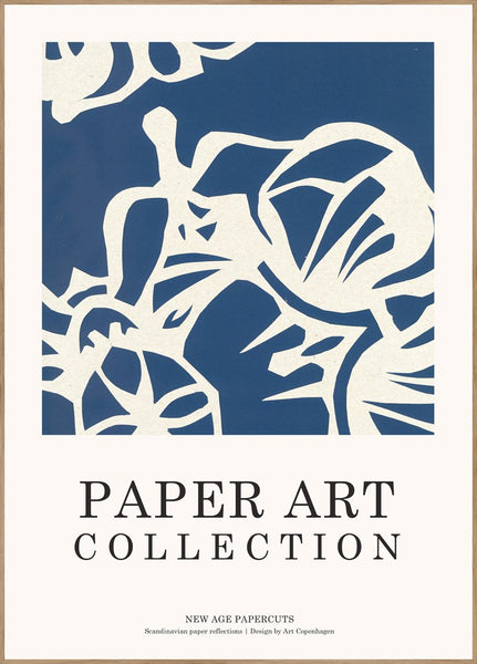 Paper Art 6 | INDRAMMET BILLEDE Indrammet billede ART COPENHAGEN 30x40 Egeramme 