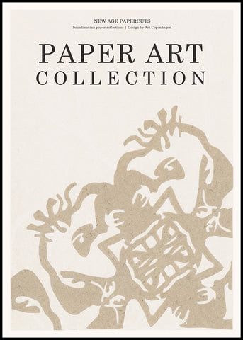 Paper Art 7 | INDRAMMET BILLEDE Indrammet billede ART COPENHAGEN 30x40 Sort 