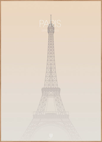 Paris Eiffel Tower | INDRAMMET BILLEDE